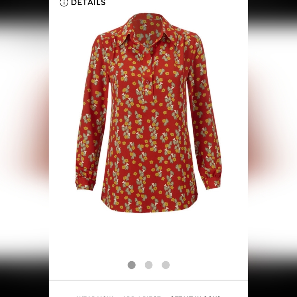 Cabi Belfry Blouse Size XL